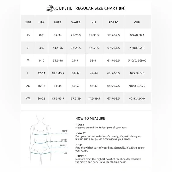 CUPSHE Women's One Piece Swimsuit Sexy Black Cutout Scallop Trim Sz L - Picture 6 of 7